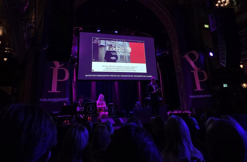 Skärm, scen, hemsida