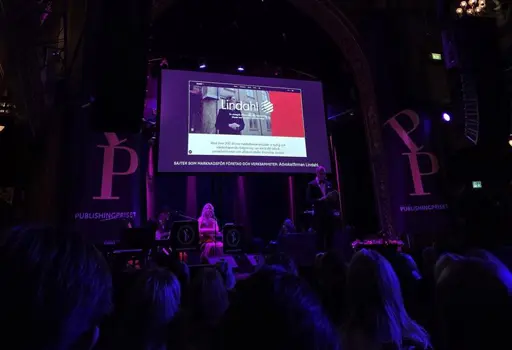 Lindahls webbplats vinner silver i Publishingpriset 2025